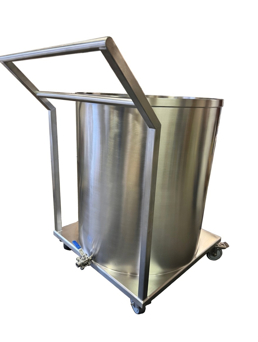 Pojízdné nádoby kulaté