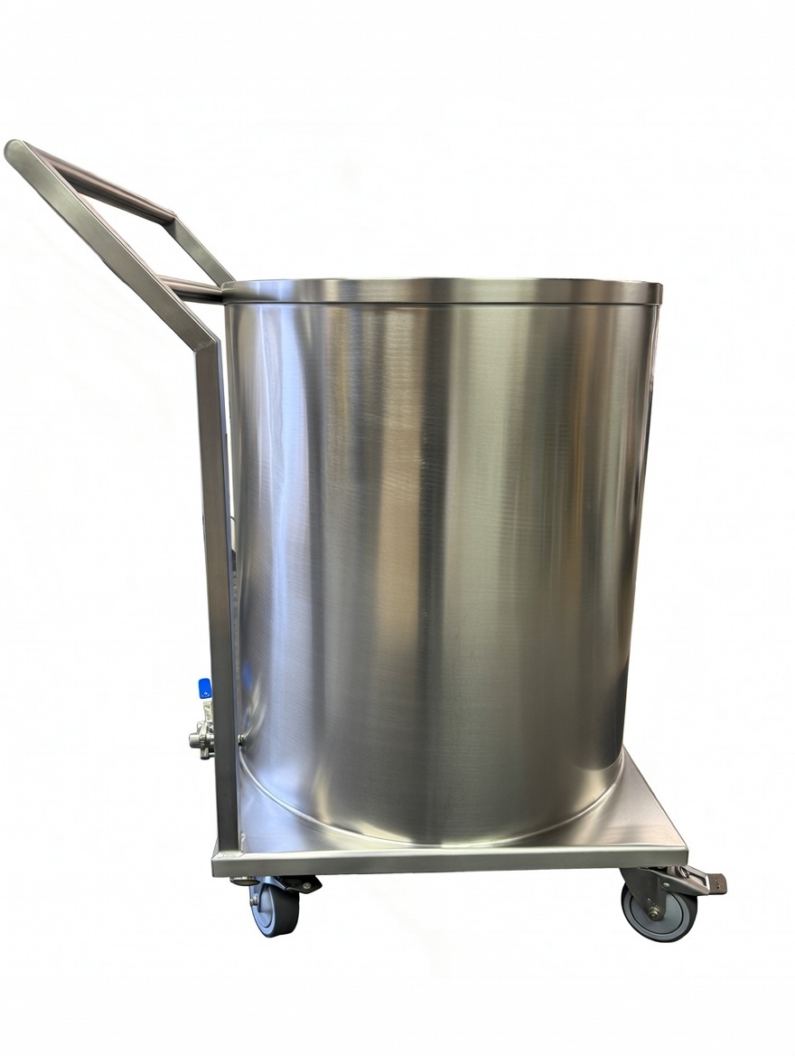 Pojízdné nádoby kulaté